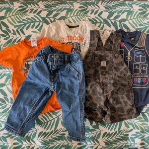 Carhartt Lovers' Baby Bundle With 5 Pieces